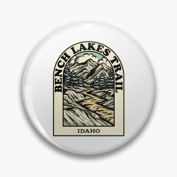 Artikelvorschau, Bench Lakes Trail Idaho hiking backpacking trail entworfen und verkauft von HalpinDesign.