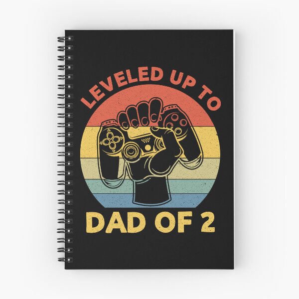Item preview, Level Up To Dad Of 2: New Daddy Gifts - Father Pregnancy Newborn Baby Announcement designed and sold by Adexyl.