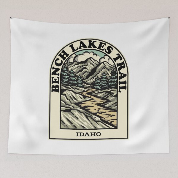 Artikelvorschau, Bench Lakes Trail Idaho hiking backpacking trail entworfen und verkauft von HalpinDesign.