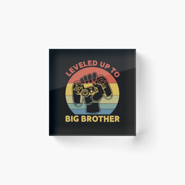 Item preview, Leveled Up To Big Bro EST 2022: Big Brother Gift - New Brother Siblings designed and sold by Adexyl.
