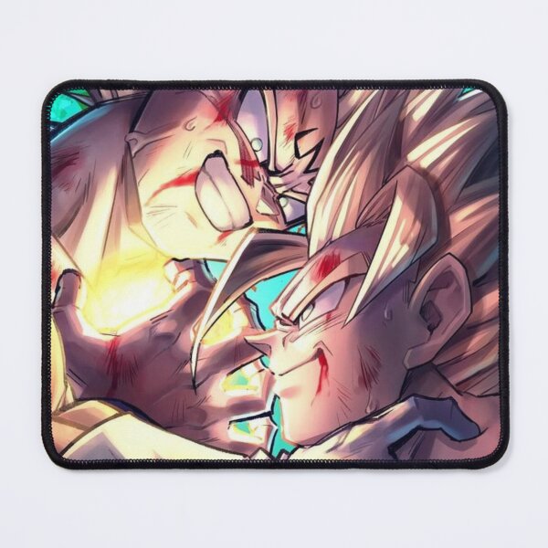 Mousepad Dragon Ball Broly Goku Vegeta Anime com apoio