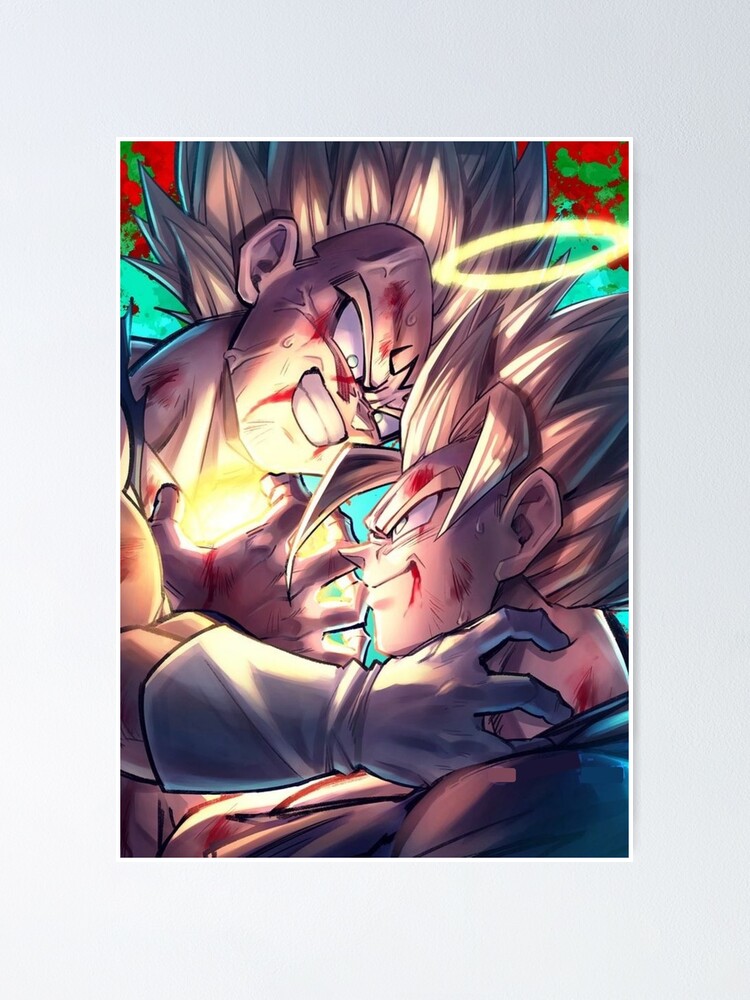 goku and vegeta fanart dragon Ball super  Art Board Print for Sale by  Yashdusane