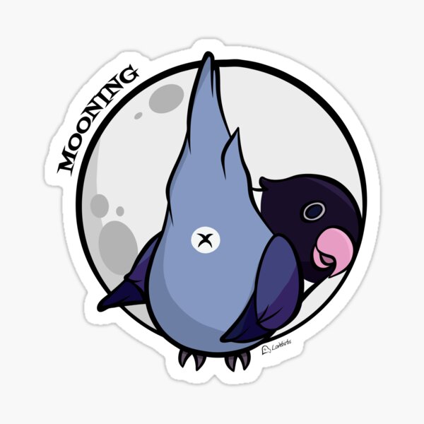 Item preview, Mooning masked violet mutation lovebird designed and sold by Lovebirbs.