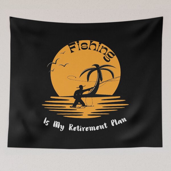 Item preview, Fishing Is My Retirement Plan Gift For Dad Or For Someone Who Loves Fishing designed and sold by Alieso.