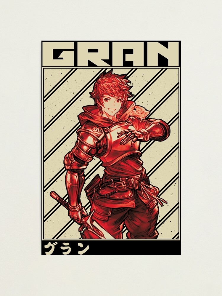 Gran グラン | Granblue Fantasy The Animation | Photographic Print