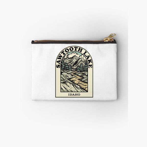 Item preview, Sawtooth Lake Idaho hiking backpacking trail designed and sold by HalpinDesign.