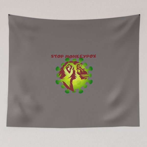 Item preview, STOP MONKEYPOX KILLER VIRUS designed and sold by rradouane.