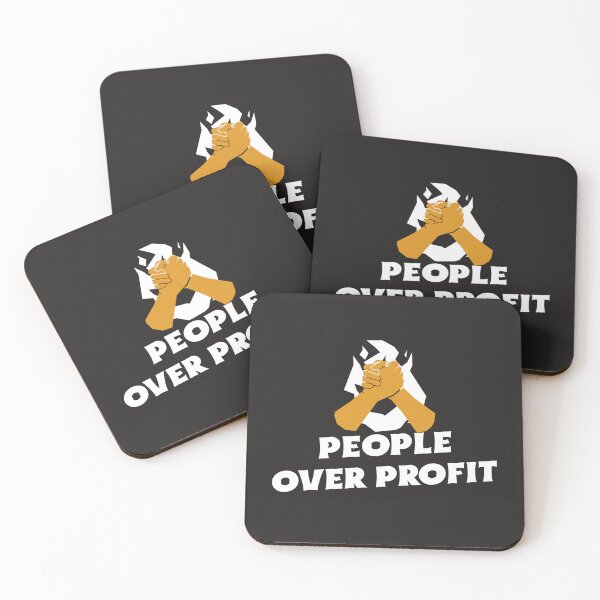 Item preview, People Over Profit designed and sold by Salimah Haji.