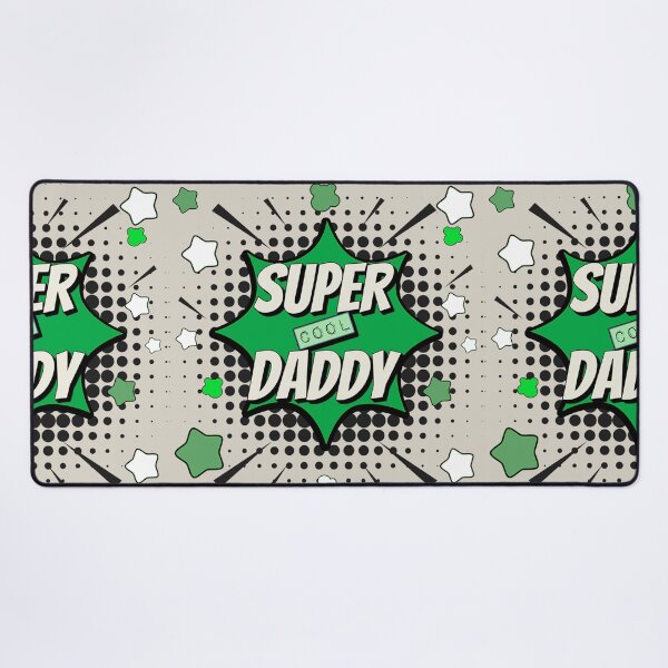 Item preview, Green Comic Book Style Super Cool Daddy, Great Design For Cool Dads, Perfect For Father's Day designed and sold by TrulyEpoque.
