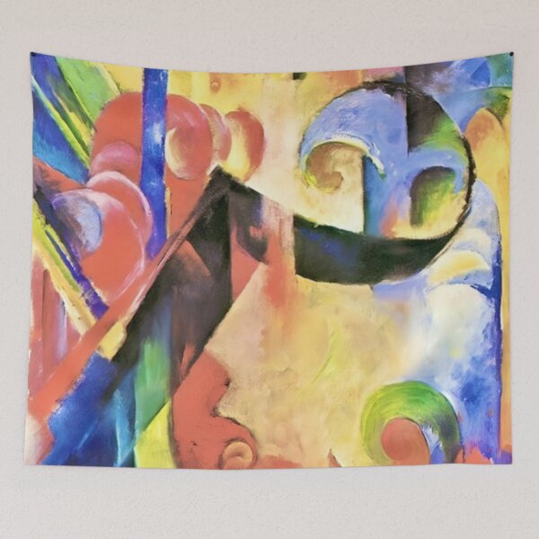 Item preview, Broken Forms by Franz Marc designed and sold by WonderweissStudio.