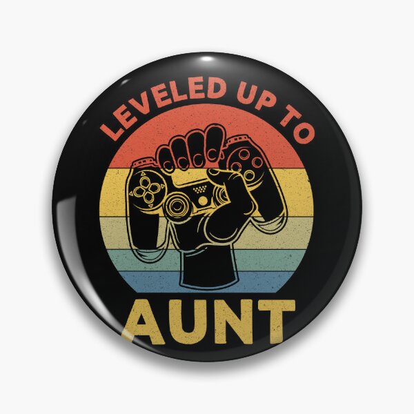 Item preview, Leveled Up To Aunt: Aunt Gift - New Auntie of Nephew or Niece designed and sold by Adexyl.