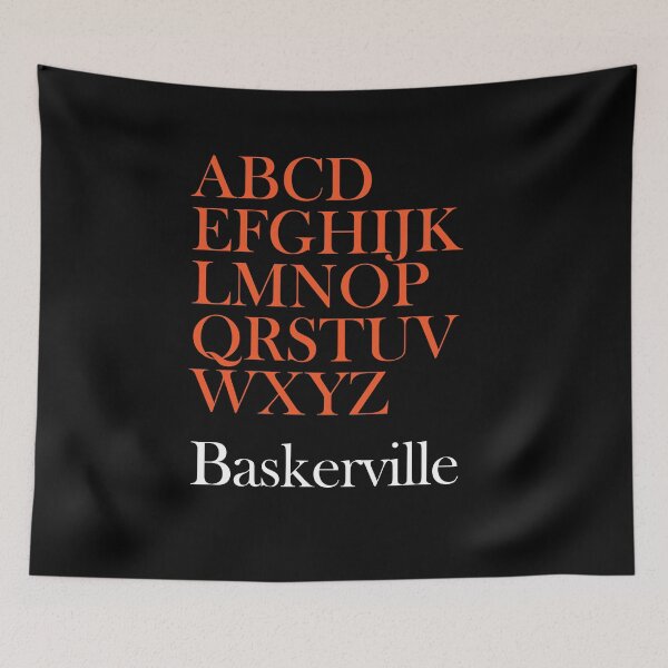 Item preview, Baskerville Alphabet. designed and sold by MattWildin.