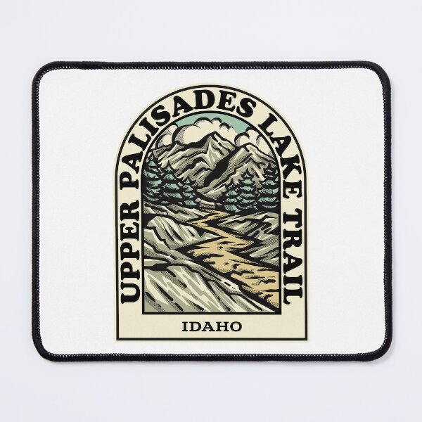 Item preview, Upper Palisades Lake Trail Idaho hiking backpacking trail designed and sold by HalpinDesign.