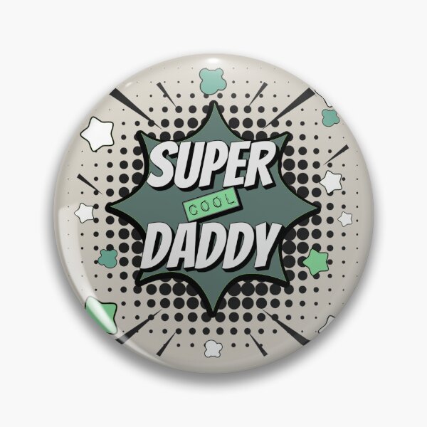 Item preview, Army Green Comic Book Style Super Cool Daddy, Great Design For Cool Dads, Perfect For Father's Day designed and sold by TrulyEpoque.