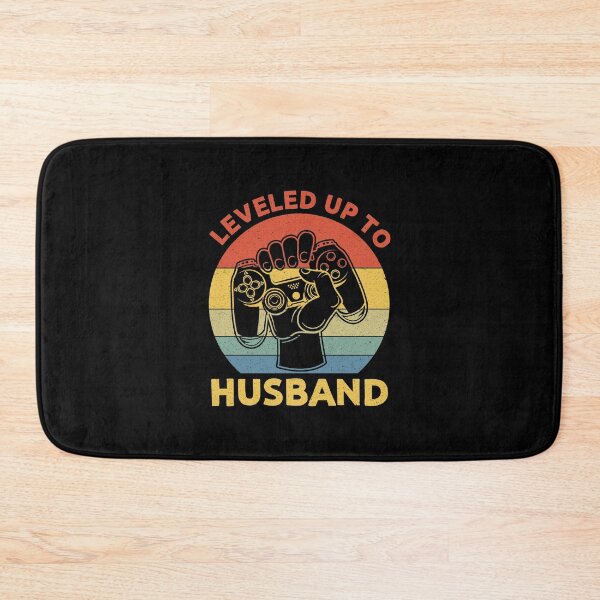 Item preview, Leveled Up To Husband: Husband Gift - New Hubby of Wife, Bridegroom Wedding designed and sold by Adexyl.