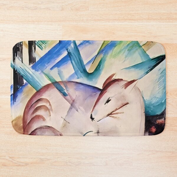 Item preview, Red Deer by Franz Marc designed and sold by WonderweissStudio.