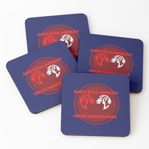 Item preview, STOP MONKEYPOX KILLER VIRUS DONT KISS MONKEY designed and sold by rradouane.