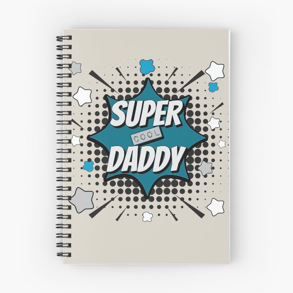 Item preview, Petrol Blue Comic Book Style Super Cool Daddy, Great Design For Cool Dads, Perfect For Father's Day designed and sold by TrulyEpoque.