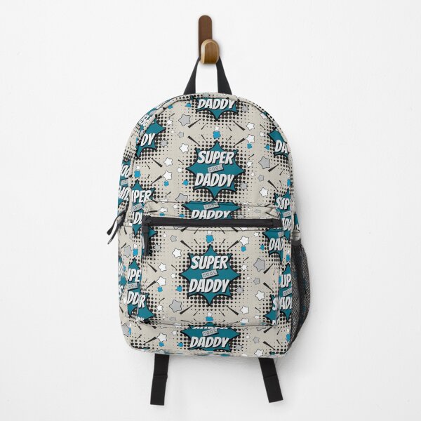 Item preview, Petrol Blue Comic Book Style Super Cool Daddy, Great Design For Cool Dads, Perfect For Father's Day designed and sold by TrulyEpoque.