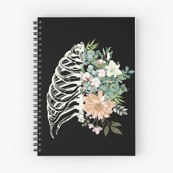 Item preview, Floral human rib cage, ribcage designed and sold by Preslava Genova.
