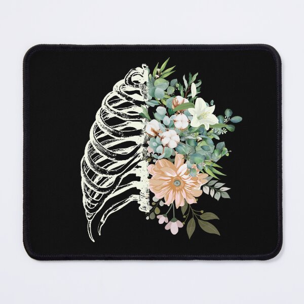Item preview, Floral human rib cage, ribcage designed and sold by Preslava Genova.