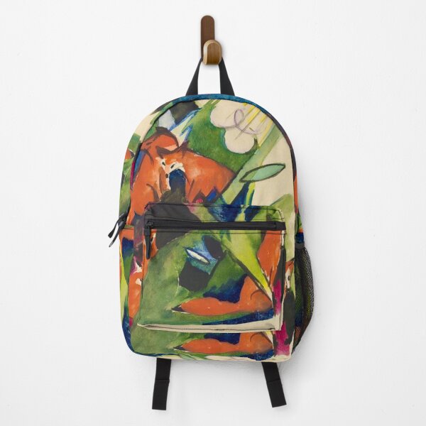Item preview, Four Foxes by Franz Marc designed and sold by WonderweissStudio.