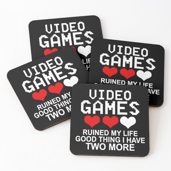 Item preview, Funny Video Games Ruined My Life Good Thing I Have Two More designed and sold by ThreadsNouveau.
