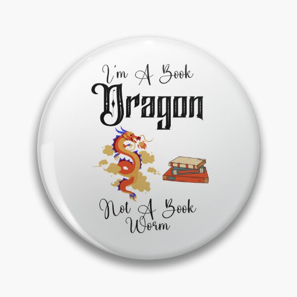 Item preview, Im A Book Dragon Not A Book Worm designed and sold by SportyDogShop.
