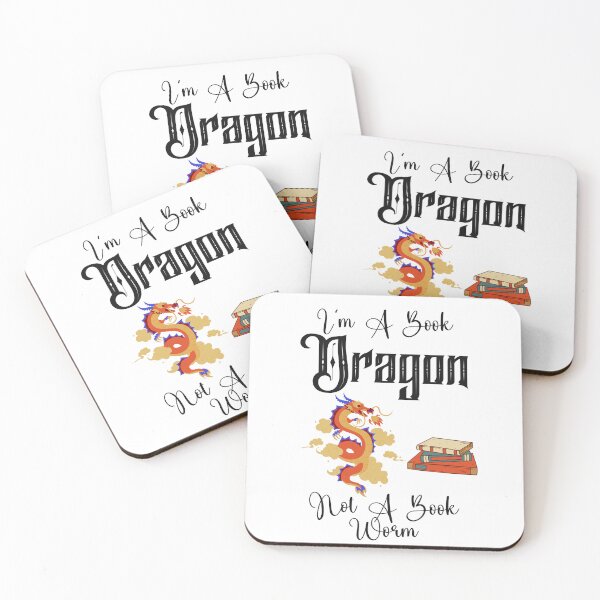 Item preview, Im A Book Dragon Not A Book Worm designed and sold by SportyDogShop.