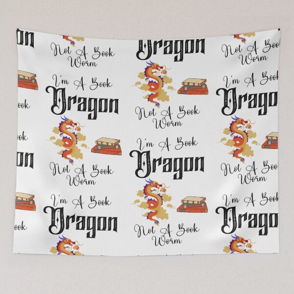 Item preview, Im A Book Dragon Not A Book Worm designed and sold by SportyDogShop.