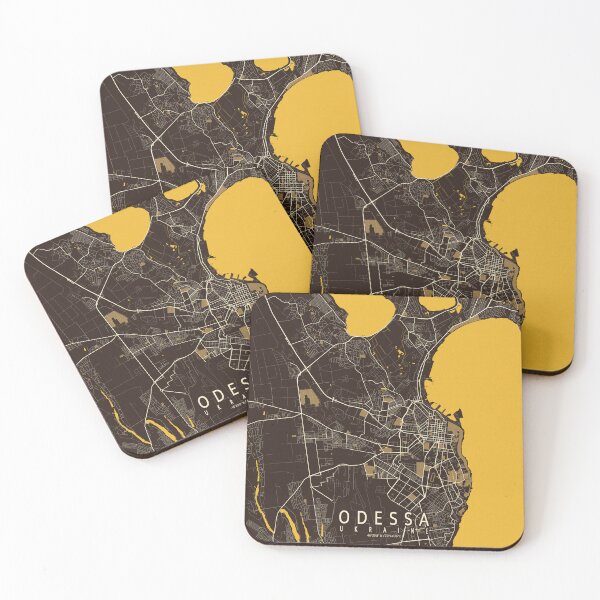 Item preview, Odessa City Map Ukraine - Pastel designed and sold by deMAP.