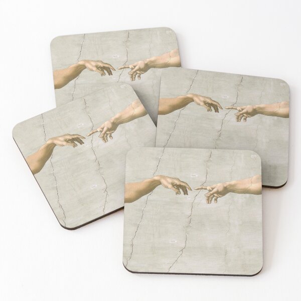 Item preview, Creation of Adam Michelangelo God and Adam  designed and sold by antiqueart.
