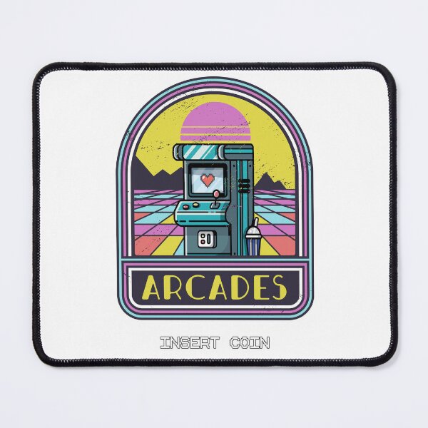 Item preview, Arcade Machine Insert Coin Gaming Retro Style designed and sold by Rob-Son.