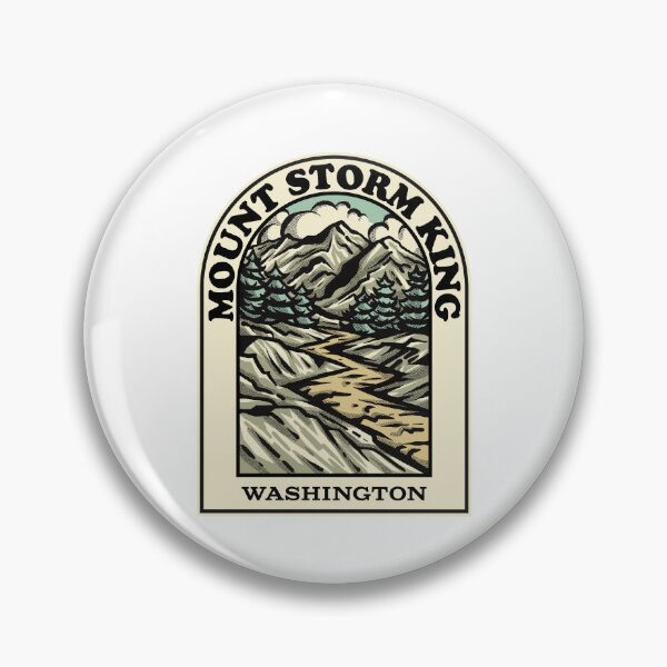 Item preview, Mount Storm King Washington hiking backpacking trail designed and sold by HalpinDesign.