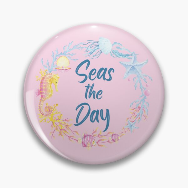 Artikelvorschau, Seas the Day - Pink Ocean-Kollektion entworfen und verkauft von Stephanndesigns.