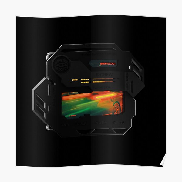 S-CREW NEKFEU ALBUM SZR-2001 MERCH Poster