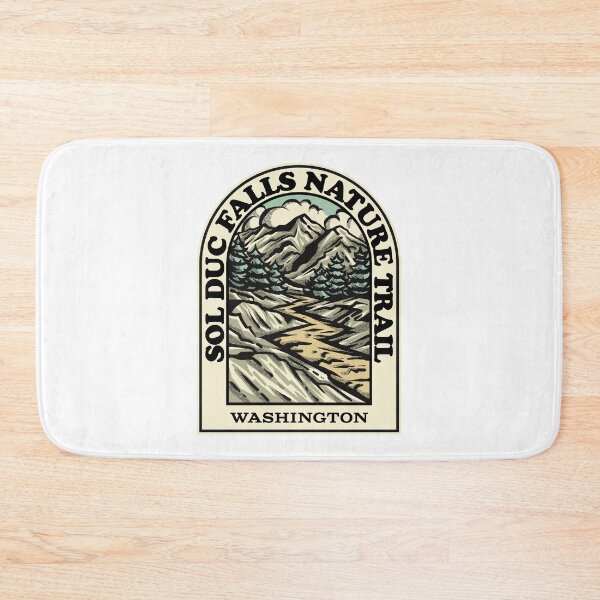 Item preview, Sol Duc Falls Nature Trail Washington hiking backpacking trail designed and sold by HalpinDesign.