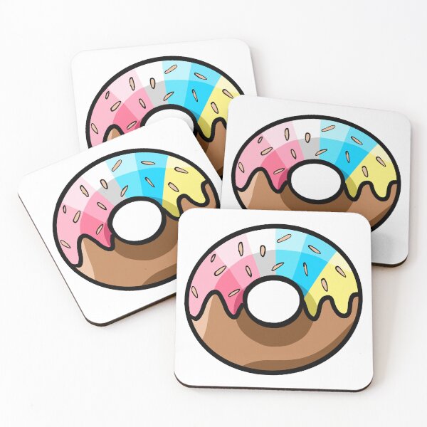 Item preview, Genderflux Pride Sprinkle Donut designed and sold by CJ Vanderbeek.