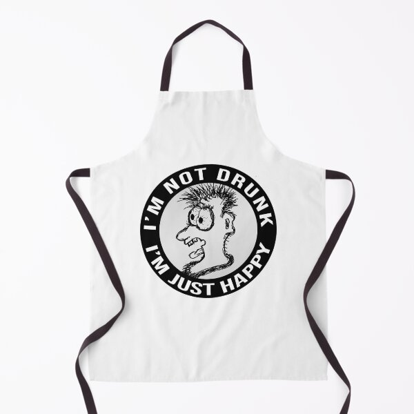 Item preview, I'm Not Drunk I'm Just Happy (Quotes On Life - Funny Sayings) designed and sold by SassyClassyMe.