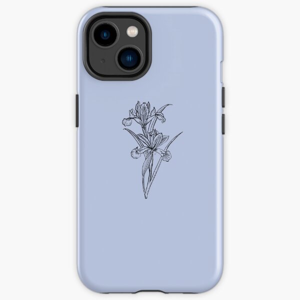 Royal Iris of Greatness (blue) iPhone Tough Case