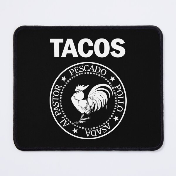 Item preview, Tacos Al Pastor Pescado Pollo Asada Taco Rooster designed and sold by ThreadsNouveau.
