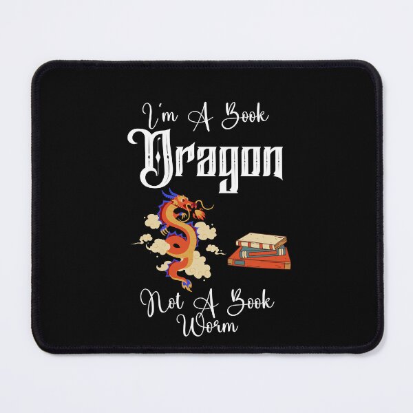 Item preview, Im A Book Dragon Not A Book Worm designed and sold by SportyDogShop.