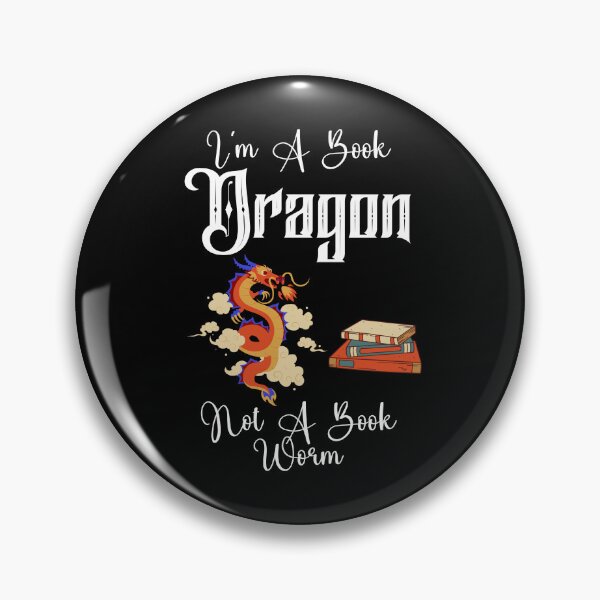 Item preview, Im A Book Dragon Not A Book Worm designed and sold by SportyDogShop.