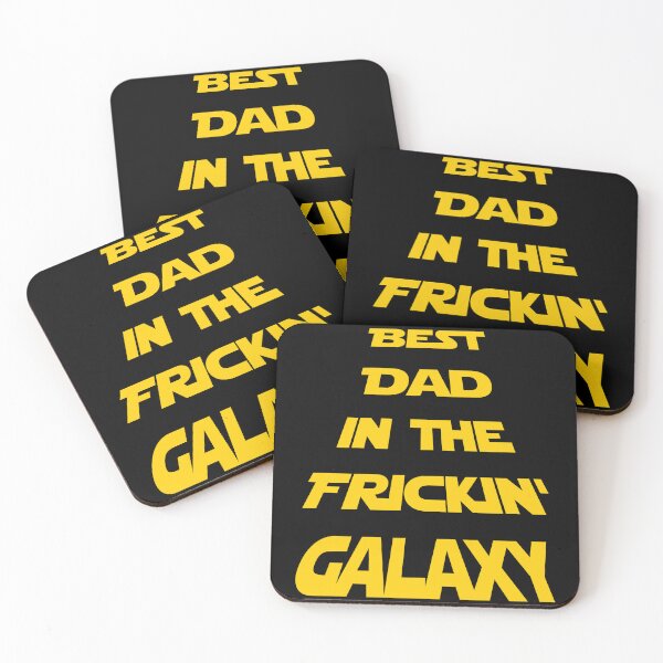 Item preview, Best Dad in the Frickin' Galaxy designed and sold by Owlies-Barn.