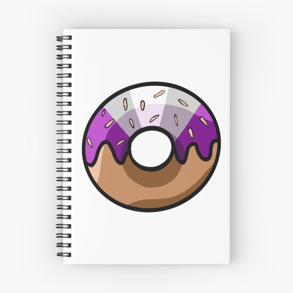 Item preview, Graysexual Pride Sprinkle Donut designed and sold by CJ Vanderbeek.