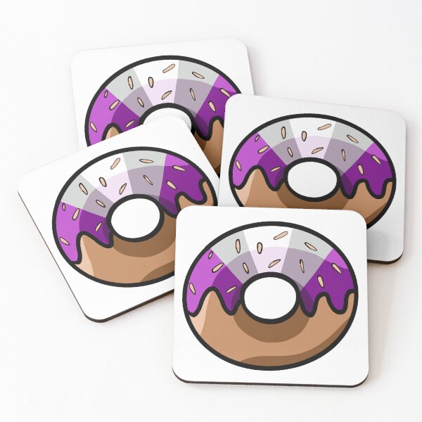 Item preview, Graysexual Pride Sprinkle Donut designed and sold by CJ Vanderbeek.