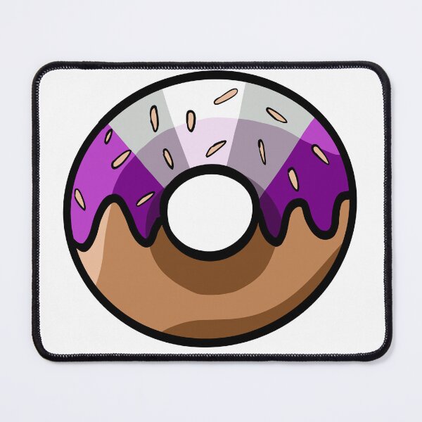 Item preview, Graysexual Pride Sprinkle Donut designed and sold by CJ Vanderbeek.