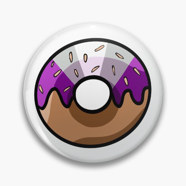 Item preview, Graysexual Pride Sprinkle Donut designed and sold by CJ Vanderbeek.