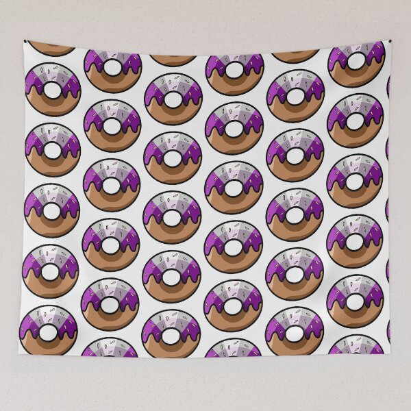 Item preview, Graysexual Pride Sprinkle Donut designed and sold by CJ Vanderbeek.