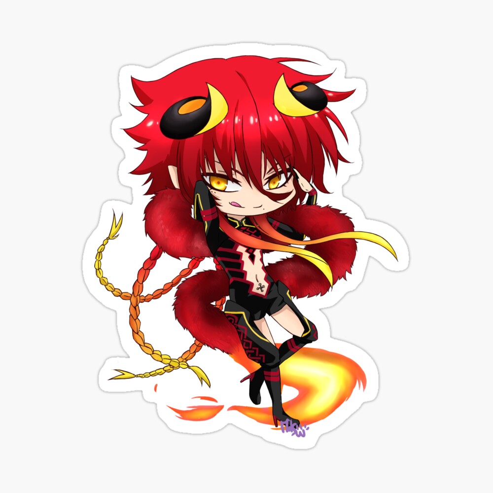 Hakuei Ren, Magi Sticker for Sale by Mikaru